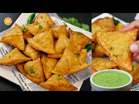 Khasta Aloo Samosa Recipe,Ramzan Special Recipes,Iftar Recipes by Samina Food Story