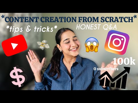 *HOW TO BECOME A CONTENT CREATOR FROM SCRATCH IN 2025* 💸🎥😍 | GRWM + Q&A Video | Rashi Shrivastava