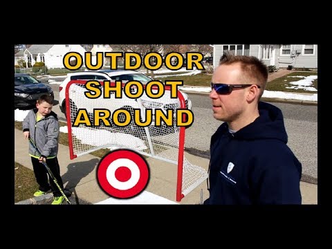 OUTDOOR TARGET PRACTICE / SHOOT AROUND W/ UNCLE JOHN - QUINNBOYSTV