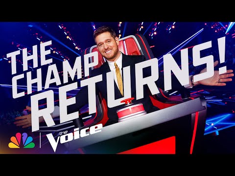 Reigning Champ Michael Bublé Is Back to Win Again | The Voice | NBC