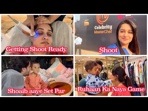 Getting Shoot Ready  | Ruhaan ne seekha naya game | Thank u for all the love