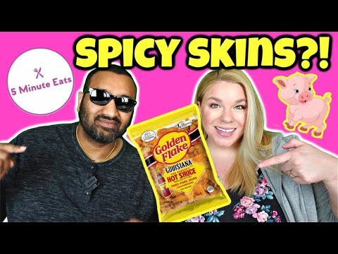 Golden Flake Louisiana Hot Sauce Fried Pork Skins Review