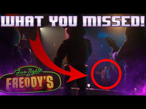 What you missed in the new FNAF movie trailer! (Analysis)