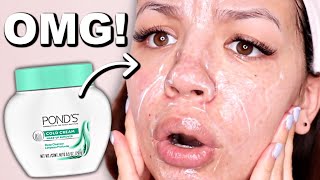 I Used POND'S COLD CREAM For One Week And This Is What Happened...