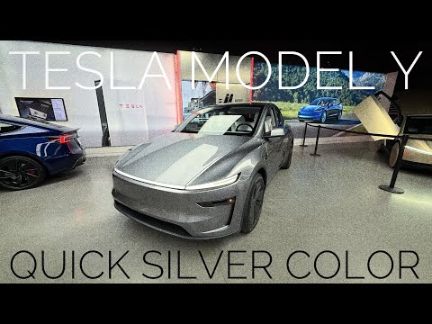 Tesla Model Y Refresh All Regions Color Options | Quick Silver | North America , Europe , Asia