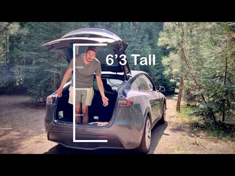 Tesla Model Y Cargo Space 2023