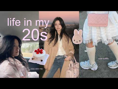 life in my 20s  ݁˖ ❀ living at home, cozy yosemite trip, jellycat🎂, cute outfits, homemade dumplings