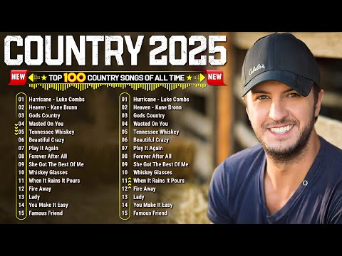 COUNTRY MUSIC 2025 COLLECTION 🌟 Luke Bryan, Chris Stapleton, Morgan Wallen 🔥 Watch This Now!