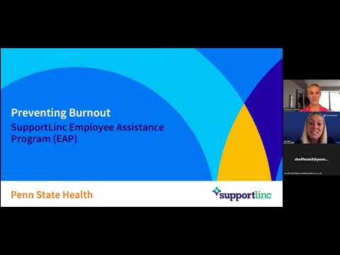 Lunch and Learn: Preventing Burnout