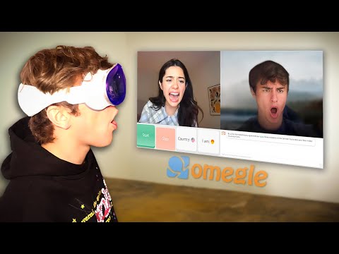 Omegle on the Apple Vision Pro