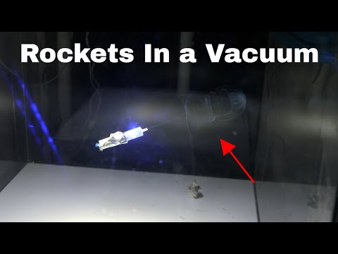 Rocket Launch In a Giant Vacuum Chamber