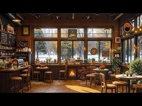 Morning Routine Music ❄ with Lofi Coffee ☕ ~ Lofi Hip Hop - Lofi Winter ❄ for [ Study/ Relax/Work ]