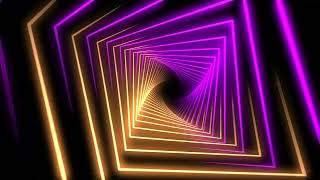 New Rotating Twisted Purple And Gold Neon Light Beams Motion #vjloopsfreedownload