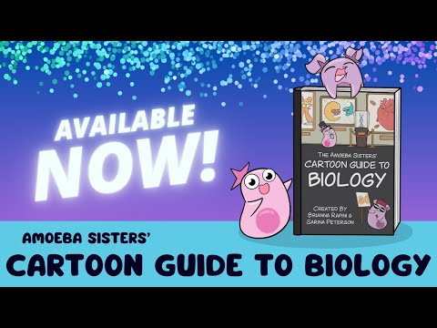 Amoeba Sisters' Cartoon Guide to Biology - Inside Look of our NEW Book!