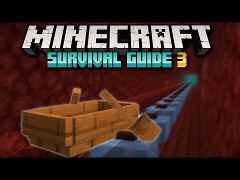 The Fastest Nether Fast Travel! ▫ Survival Guide S3 ▫ Tutorial Let's Play [Ep.104]