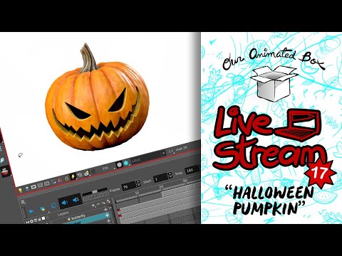 LIVE with Q&A: HALLOWEEN Pumpkin Animation