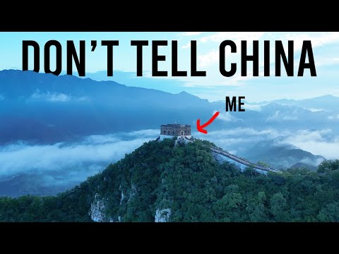 Stealth Camping on The Great Wall of China