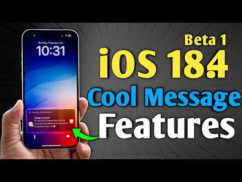 iOS 18.4 - New Message Feature in iPhone | iOS 18.4 Beta 2