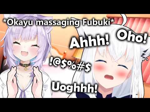 Okayu’s Massage Had Fubuki Sounding DIFFERENT 😳