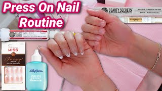 How To Apply Press On Nails & Make Them Last Longer 💅🏼  *Affordable & Easy*