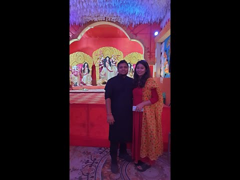 Durga Puja Pandal In Noida #Shorts #durgapuja