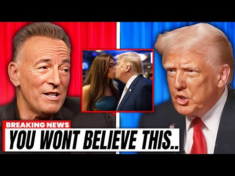 Bruce Springsteen JUST EXPOSED Donald Trump On LIVE TV