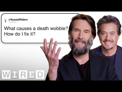 Keanu Reeves Answers Motorcycle Questions With Gard Hollinger | Tech Support | WIRED