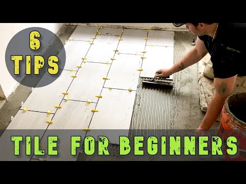 6 TIPS For Laying Floor Tile With No Experience