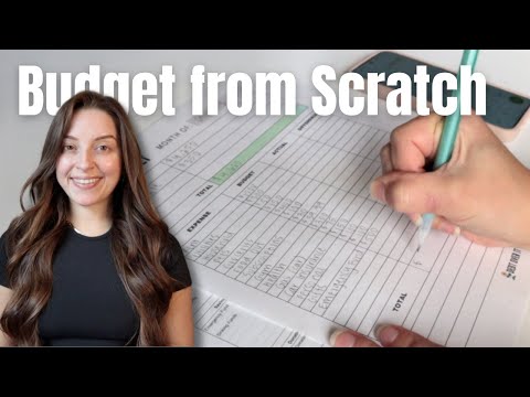 Budgeting for Beginners - How to Make a Budget from Scratch 2025 | Just Pen & Paper! ✍️📄