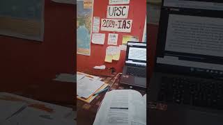 study space #upsc #ias #studyspace #youtubeshorts #psc