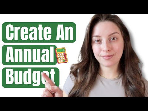 How to Create an Annual Budget