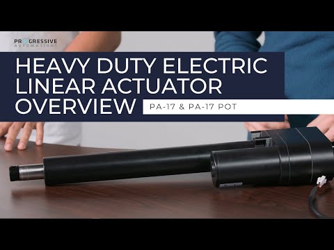 Industrial Linear Actuator | PA-17 & PA-17 POT Product Overview | Progressive Automations