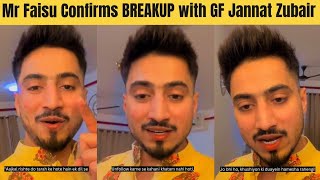 Faisal Shaikh Aka Mr Faisu Confirms BREAKUP with Girlfriend Jannat Zubair in an Emotional Video