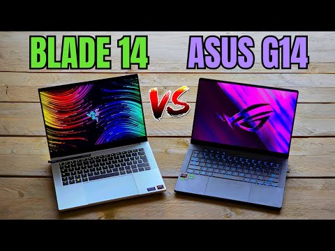 RAZER vs ASUS ROG - Razer Blade 14 vs Asus ROG Zephyrus G14 (2024) COMPARISON