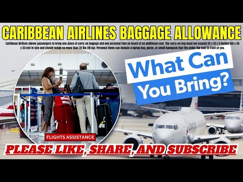 Caribbean Airlines Baggage Allowance | Travel Guide