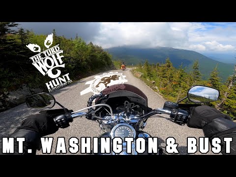 100TH LACONIA BIKE WEEK - TURD WOLF HUNT DAY 4 MOUNT WASHINGTON & BUST