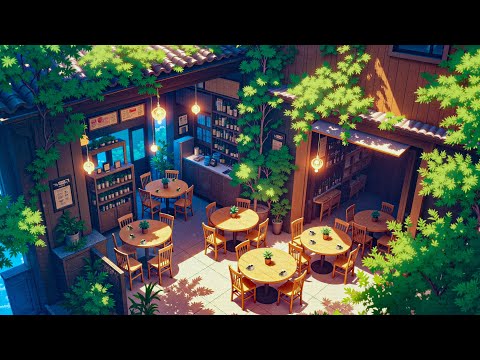 Morning Coffee Shop 🌻 Lofi Hip Hop ~ [ to Relax/Chill to ] 🎧 Listen to Music with Lofi Coffee ☕