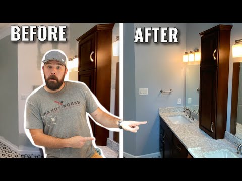 Painting A Bathroom // A Pro Painter's Process