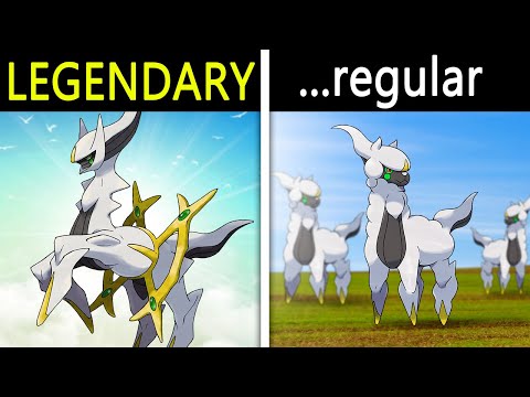 Turning Legendary Pokemon into Regular Pokemon