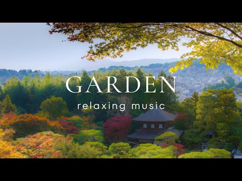 Peaceful Relaxing Guitar Music | Work Study Focus | Garden in Asia