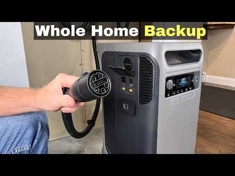 Can Ankers New Battery Power Station Backup my Whole Home (6000w Inverter)