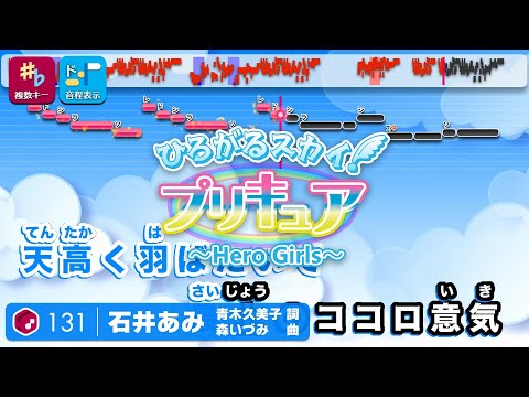 【カラオケ】ひろがるスカイ！プリキュア ～Hero Girls～ / 石井あみ 練習用制作カラオケ【複数キー収録】― TVアニメ主題歌