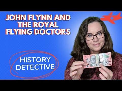 Who is John Flynn the man who created the Royal Flying Doctor Service?