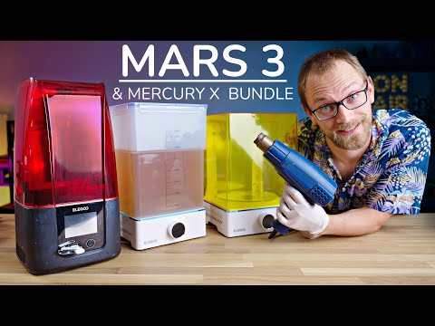 An (almost) perfect resin printing setup with one giant problem: Elegoo Mars 3 & Mercury X Bundle!