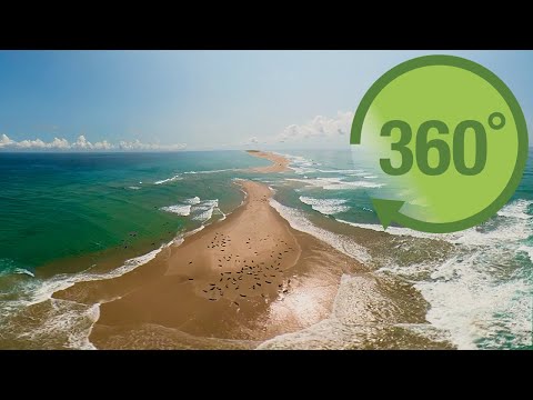 Fly over Sable Island in 360 | Parks Canada