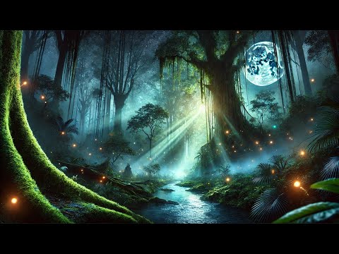 Lucid Dreaming Jungle: Sleep Soundscape with Rainforest Rhythms