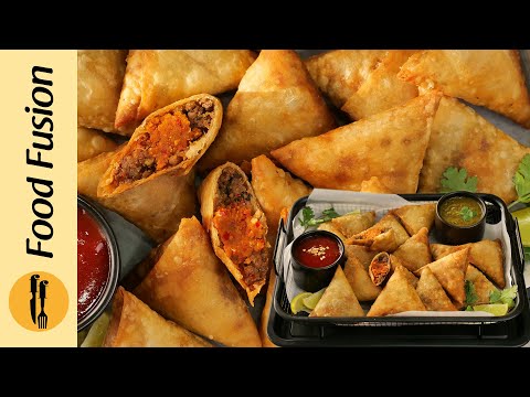 Qeema Chutney Samosa Ramadan Special Recipe by Food Fusion