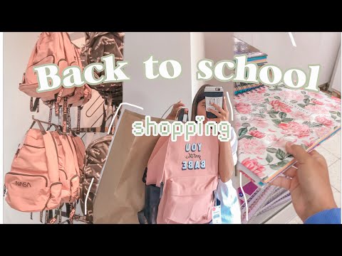 BACK TO SCHOOL / shopping