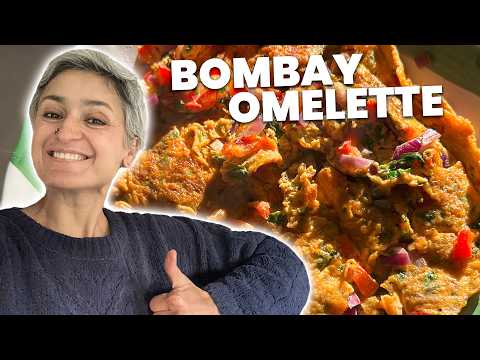 BOMBAY OMELETTE - quick, healthy and delicious meal!